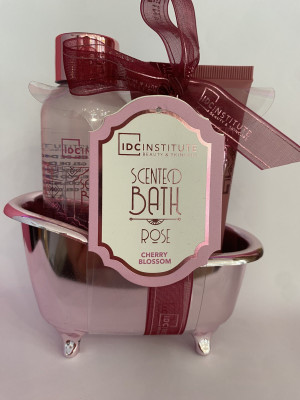 SCENTED BATH SET CHERRY BLOSSOM