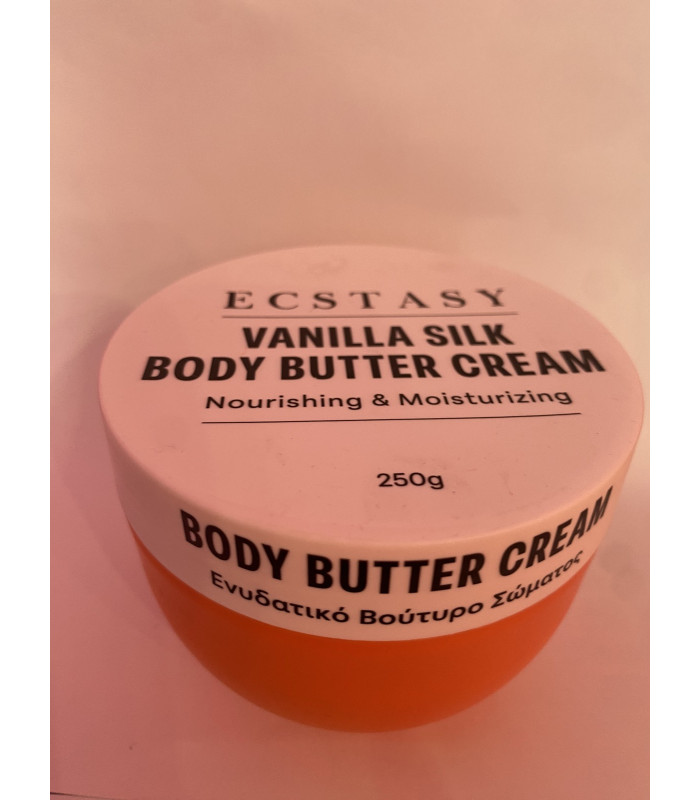 Vanilla Silk body butter 250gr ecstasy