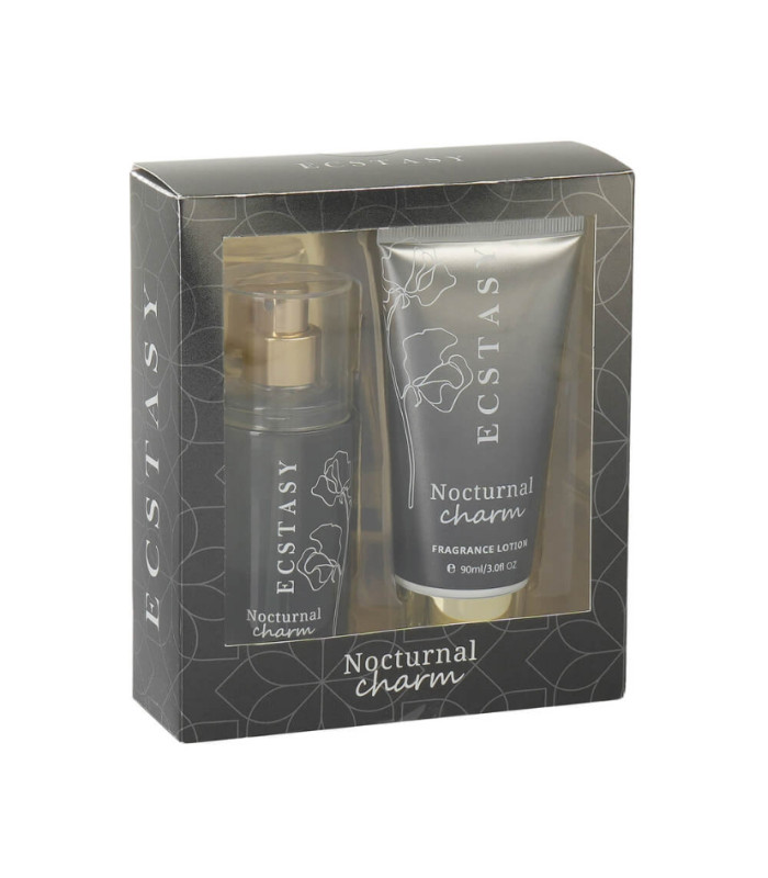 Ecstasy Mini Gift Set Nocturnal Charm Body Cream 90ml & Body Mist 90ml