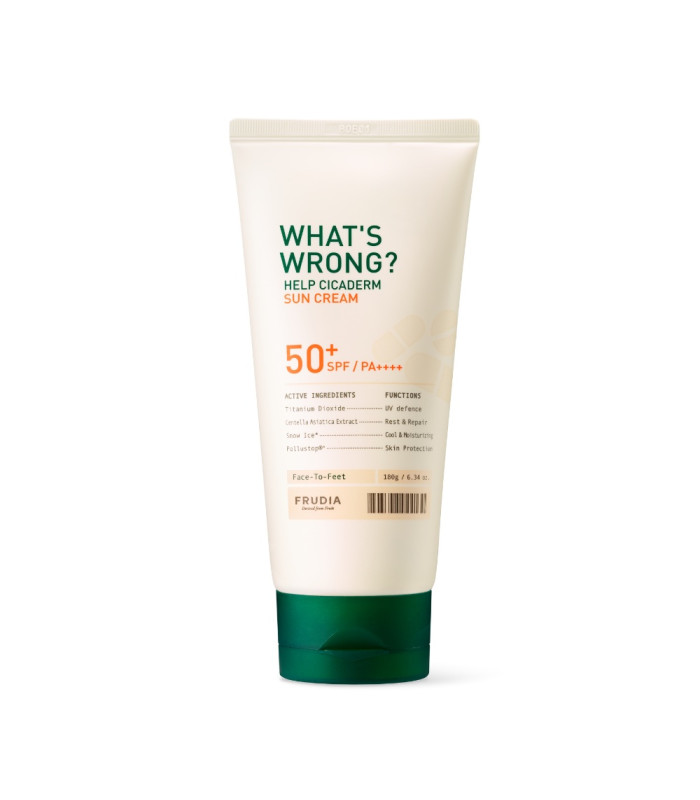 Frudia what's wrong help cicaderm sun cream 50