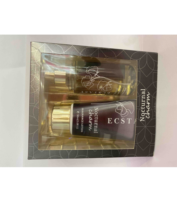 Ecstasy Mini Gift Set Nocturnal Charm Body Cream 90ml & Body Mist 90ml