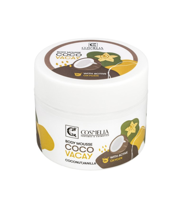 Coco Vacay Body Mousse Coconut Vanilla Cosmelia 200ml
