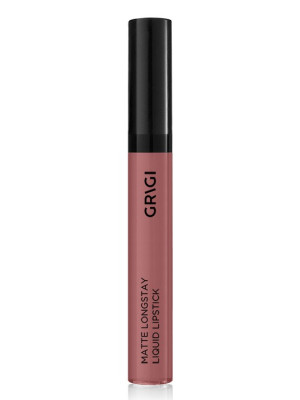 GRIGI MATTE LONG STAY LIQUID LIPSTICK NO 2 DARK NUDE ROSE