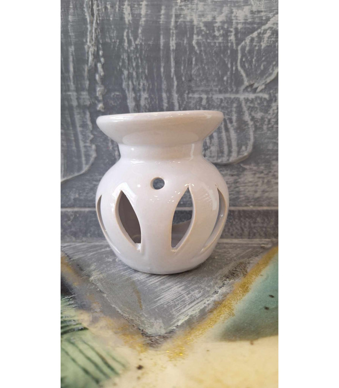 Κεραμικός αρωματιστής λευκός