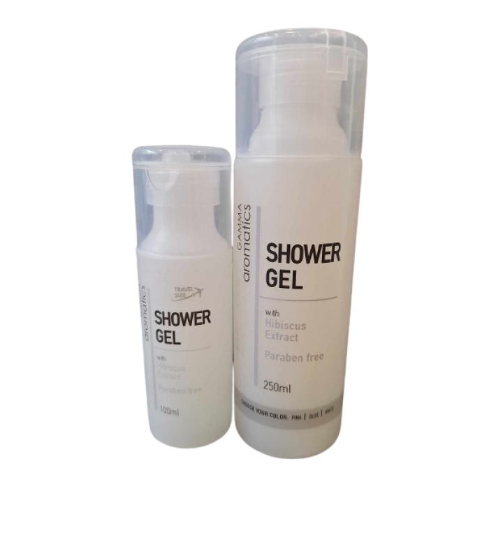 PERFUMED SHOWER GEL FOR MEN WITH HIBISCUS EXTRACT, PARABEN FREE