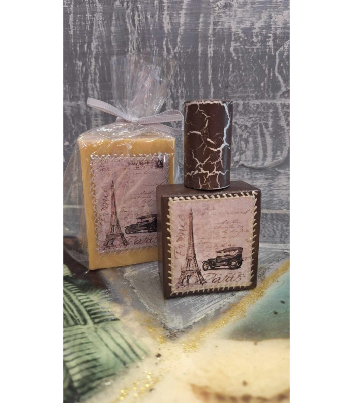 ΑΝΔΡΙΚΟ ΣΕΤ ΧΕΙΡΟΠΟΙΗΤΟ ΜΠΟΥΚΑΛΙ ΑΡΩΜΑΤΟΣ & ΣΑΠΟΥΝΙ ΤΕΙΟΔΕΝΤΡΟ