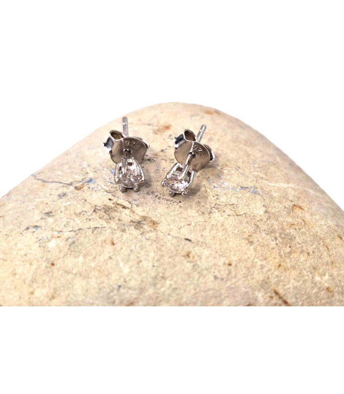 Καρφωτά Σκουλαρίκια Ασήμι 925 Silver