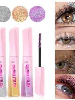 USHAS MASCARA DIAΜOND EYELASH ΑΣΗΜΙ SILVER