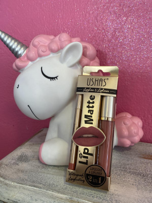 USHAS LIPGLOSS & LIPLINER NO9