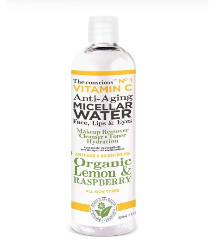 Anti-Aging Micellar Water Vitamin C N.1 Organic Lemon & Raspberry 150ml BIOVENE