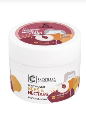 Bees & Nectars Body Mousse Nectarine Honey Cosmelia 200ml