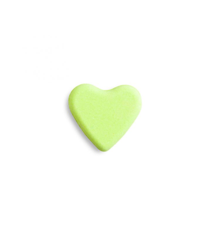 Heart Bath Fizzer Light Green