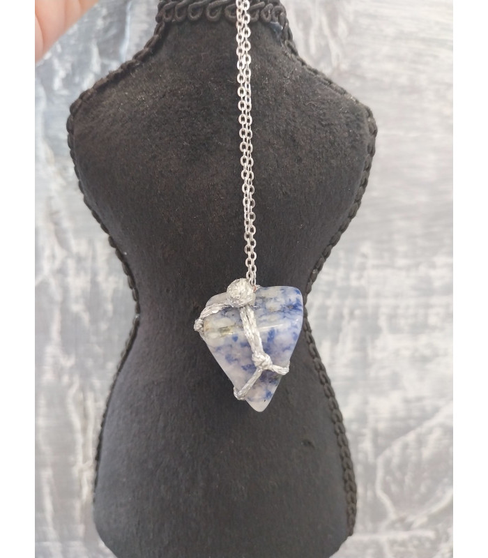 Κολιέ Κρύσταλλος Σοδάλιθος