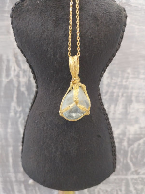 Κολιέ Κρύσταλλος Φθορίτης