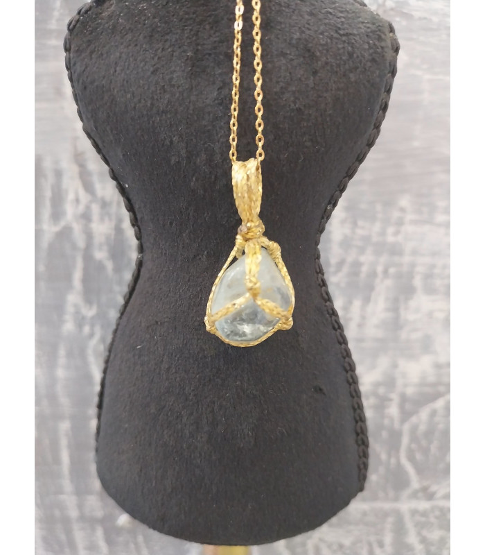 Κολιέ Κρύσταλλος Φθορίτης