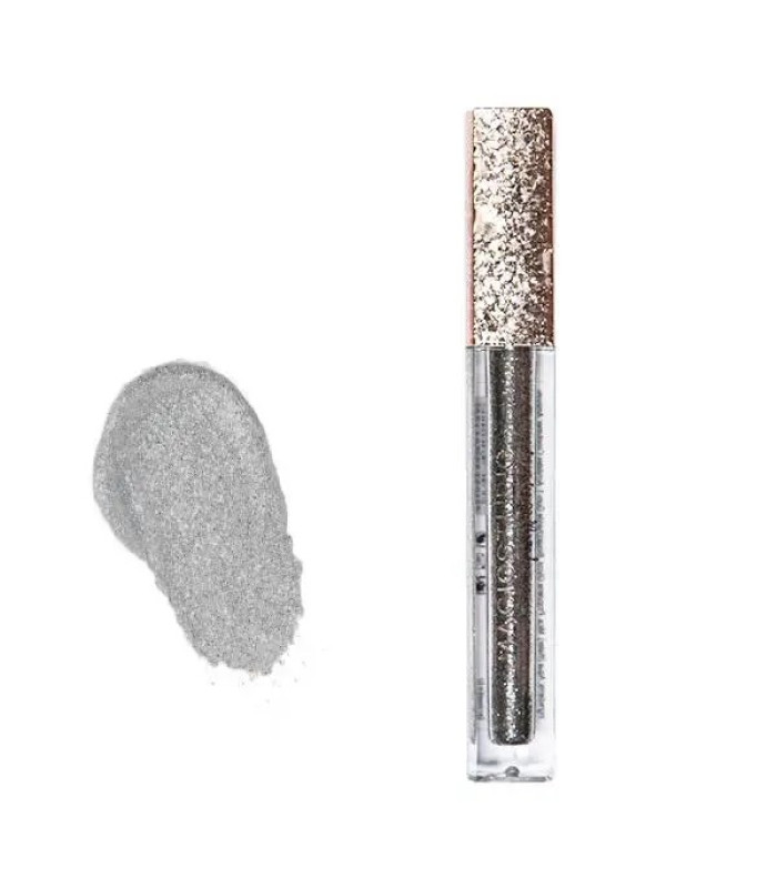 Liquid Glitter Eyeshadow Υγρή Σκιά Ματιών Silver 3ml