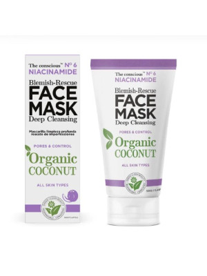 FACE MASK NIACINAMIDE DEEP CLEANSING N.6 ORGANIC COCONUT 50ml BIOVENE