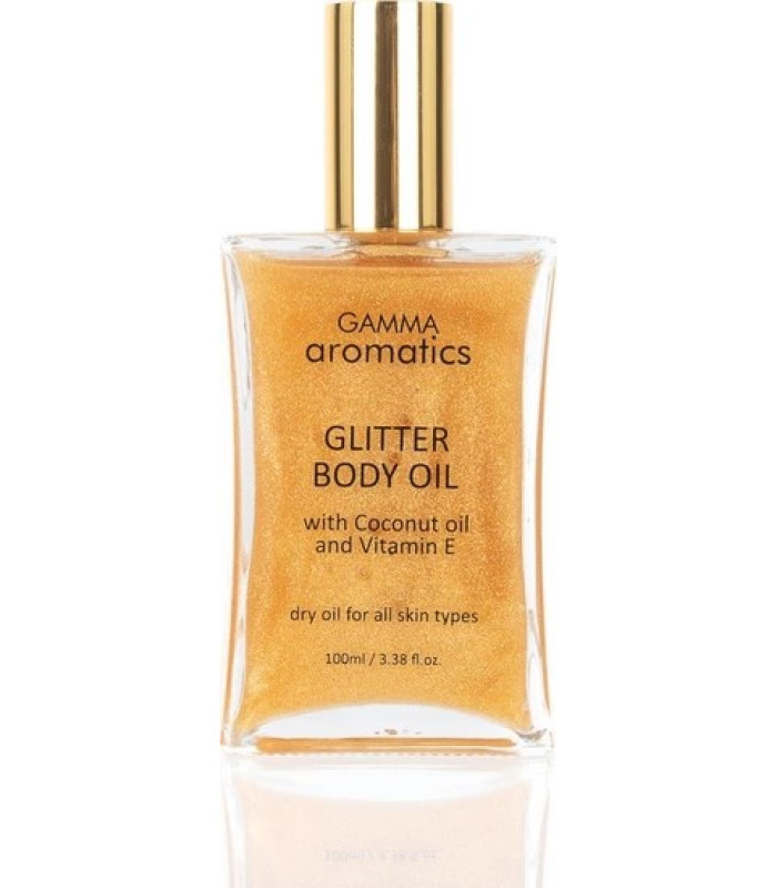 Glitter Body Oil Χρυσό 100ml