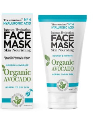 FACE MASK HYALURONIC ACID SKIN NOURISHING N.4 ORGANIC AVOCADO 50ml BIOVENE