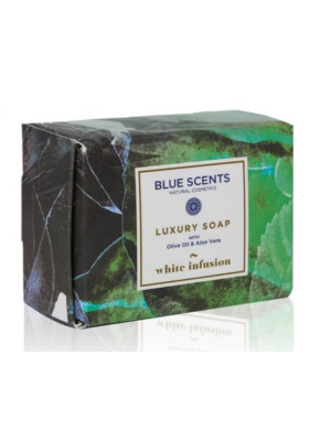 White Infusion Luxury Soap 135gr Blue Scents