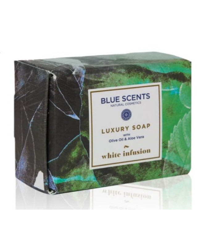White Infusion Luxury Soap 135gr Blue Scents