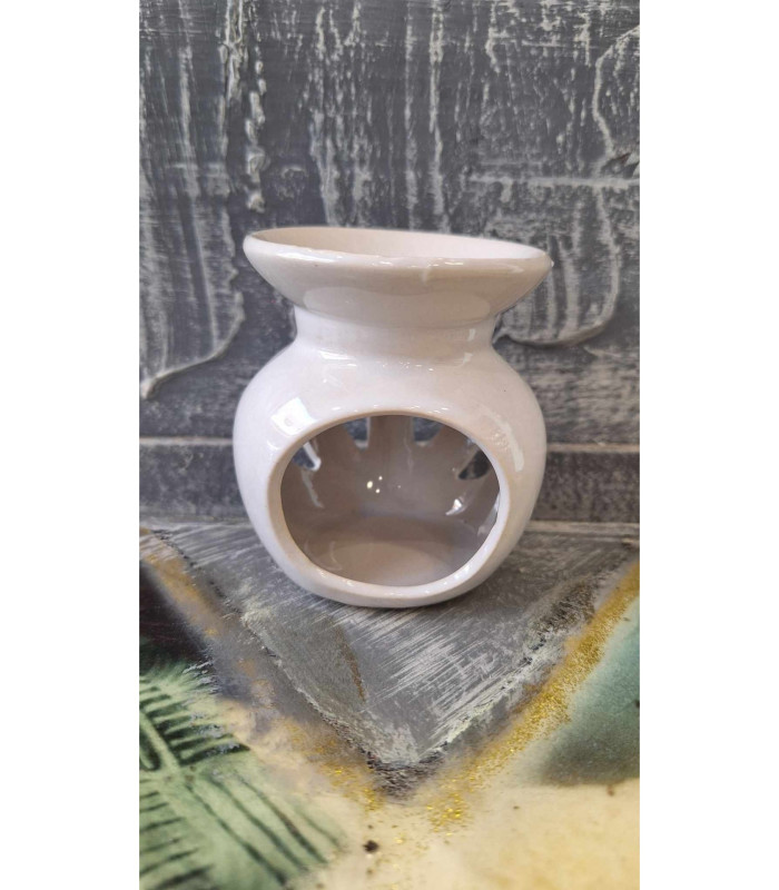 Κεραμικός αρωματιστής λευκός