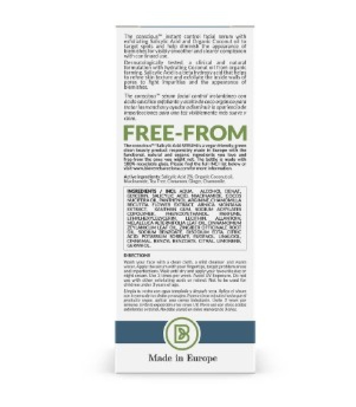 SPOT SERUM INSTANT CONTROL SALICYLIC ACID N.5 ORGANIC COCONUT BIOVENE 30ML