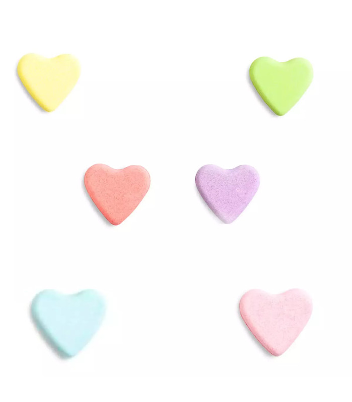 Heart Bath Fizzer Light Pink