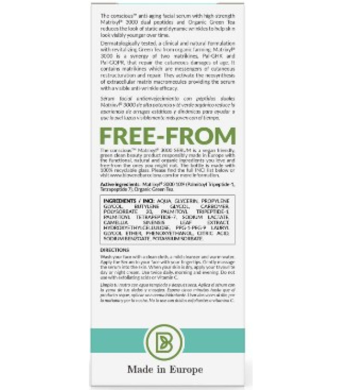 LIFTING SERUM MATRIXYL N.3 ORGANIC GREEN TEA BIOVENE 30ML