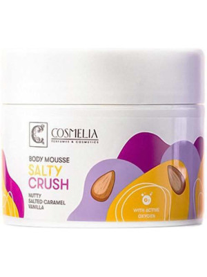 Salty Crush Body Mousse nutty salty caramel vanilla Cosmelia 200ml